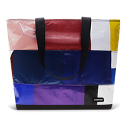Patchwork Zippered Blake Tote