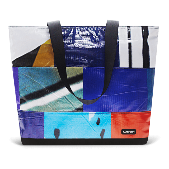 Patchwork Zippered Blake Tote