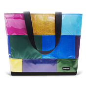 Patchwork Zippered Blake Tote