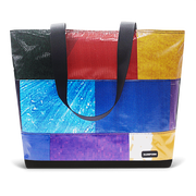 Patchwork Zippered Blake Tote