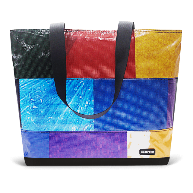 Patchwork Zippered Blake Tote