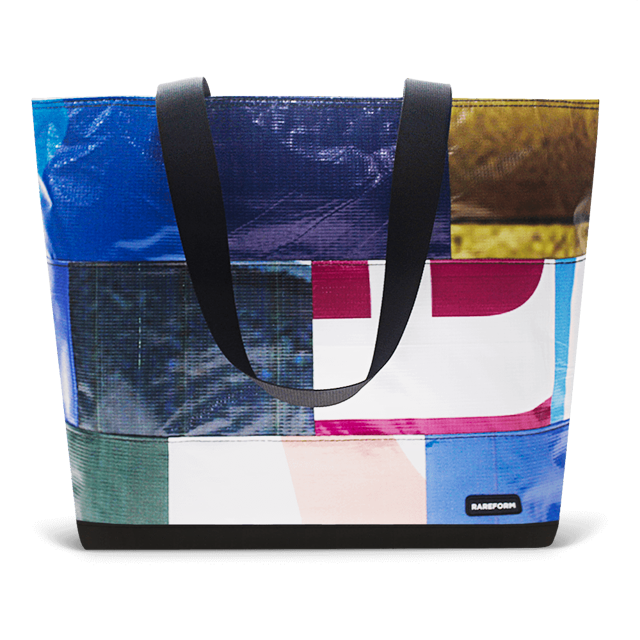 Patchwork Zippered Blake Tote