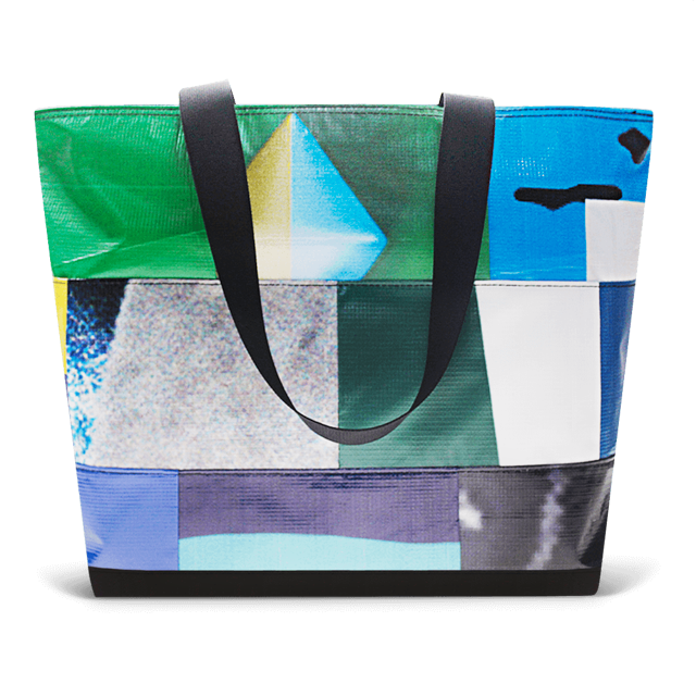 Patchwork Zippered Blake Tote