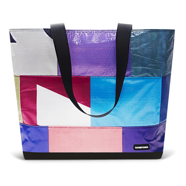 Patchwork Zippered Blake Tote