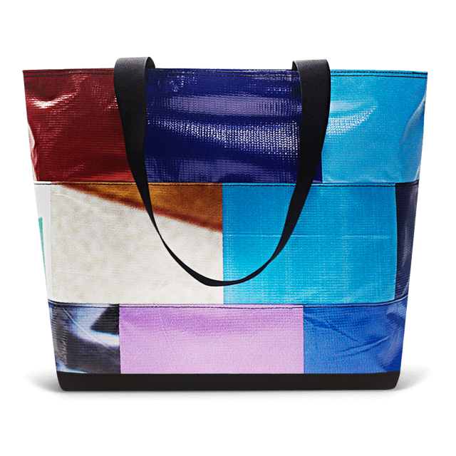 Patchwork Zippered Blake Tote