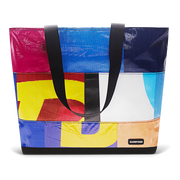 Patchwork Zippered Blake Tote