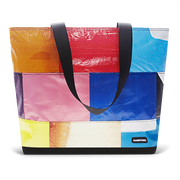 Patchwork Zippered Blake Tote