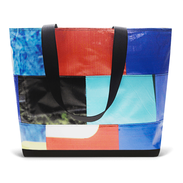 Patchwork Zippered Blake Tote
