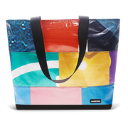 Patchwork Zippered Blake Tote