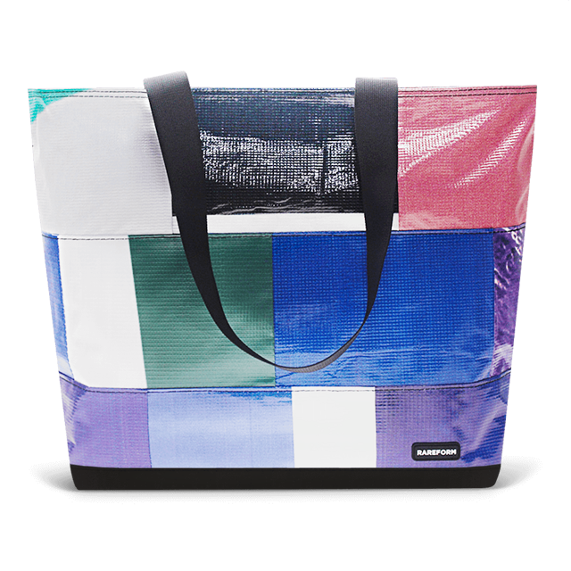 Patchwork Zippered Blake Tote