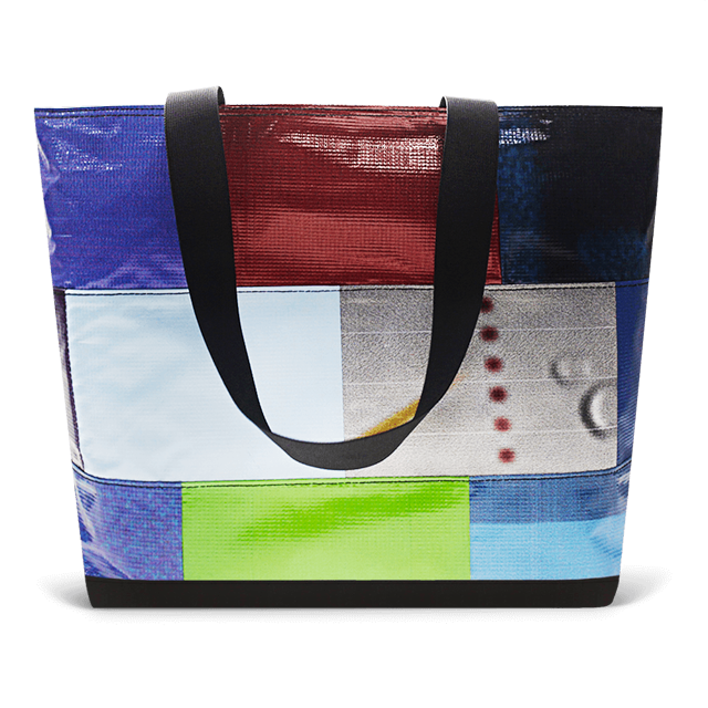Patchwork Zippered Blake Tote