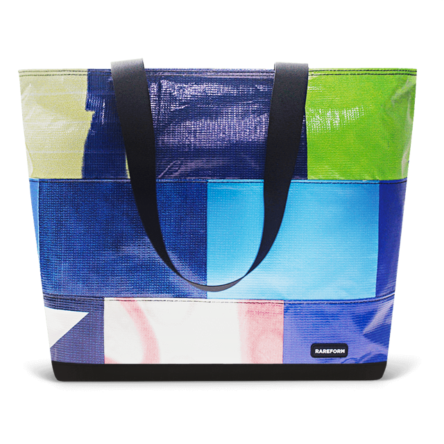 Patchwork Zippered Blake Tote