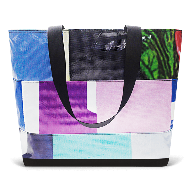 Patchwork Zippered Blake Tote