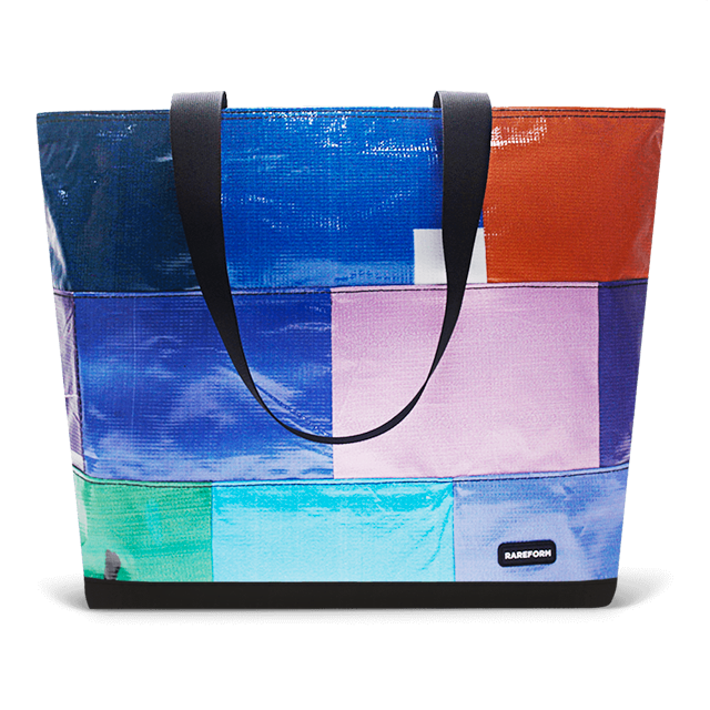 Patchwork Zippered Blake Tote