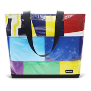 Patchwork Zippered Blake Tote