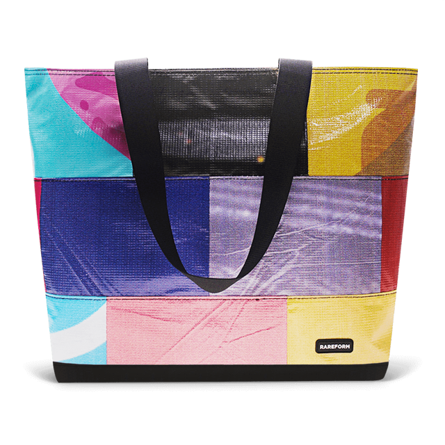 Patchwork Zippered Blake Tote