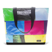 Patchwork Zippered Blake Tote