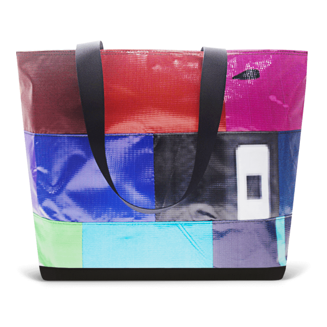 Patchwork Zippered Blake Tote