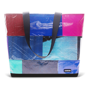 Patchwork Zippered Blake Tote