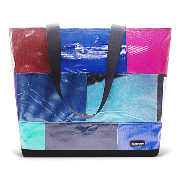 Patchwork Zippered Blake Tote