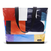 Patchwork Zippered Blake Tote