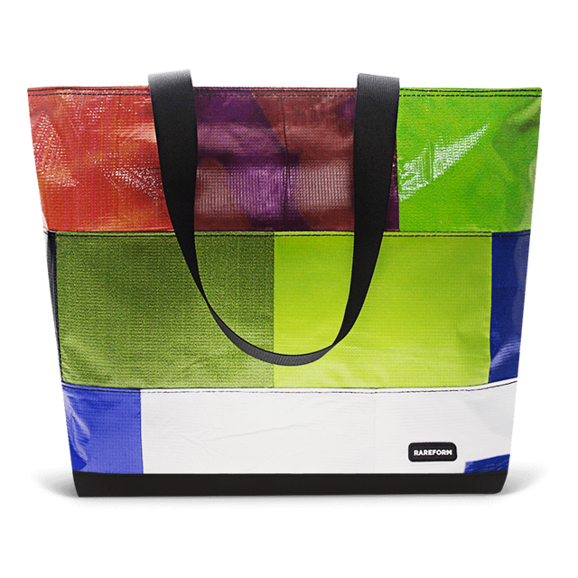 Patchwork Zippered Blake Tote