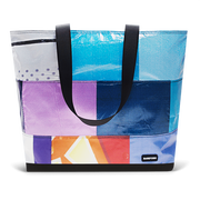 Patchwork Zippered Blake Tote