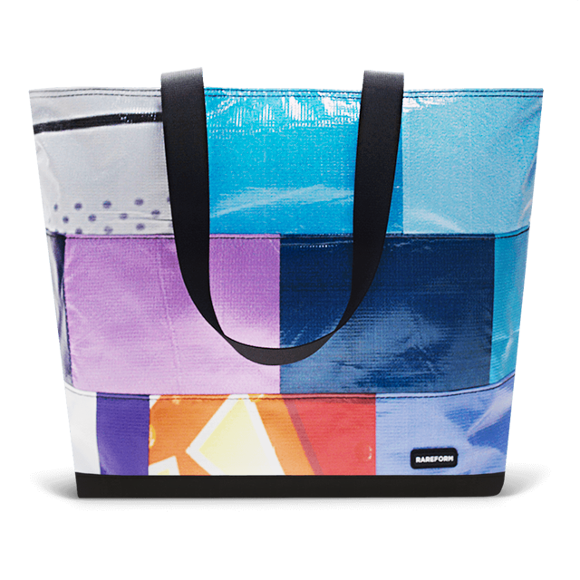 Patchwork Zippered Blake Tote