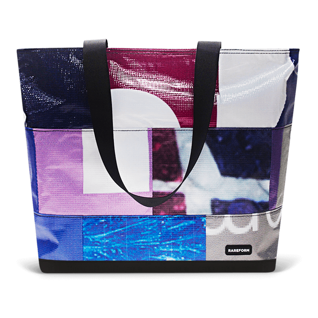 Patchwork Zippered Blake Tote