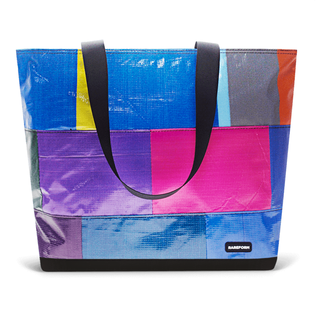 Patchwork Zippered Blake Tote
