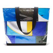 Patchwork Zippered Blake Tote