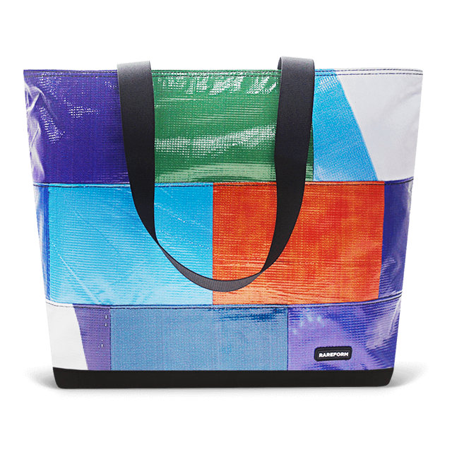 Patchwork Zippered Blake Tote