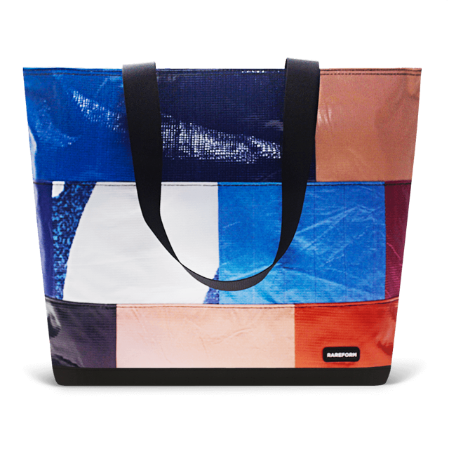 Patchwork Zippered Blake Tote