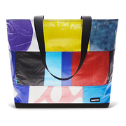 Patchwork Zippered Blake Tote