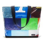 Patchwork Zippered Blake Tote