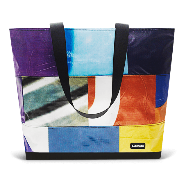 Patchwork Zippered Blake Tote