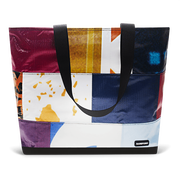 Patchwork Zippered Blake Tote