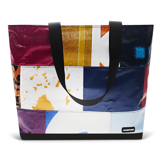 Patchwork Zippered Blake Tote
