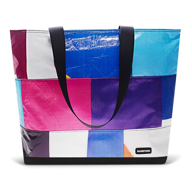 Patchwork Zippered Blake Tote