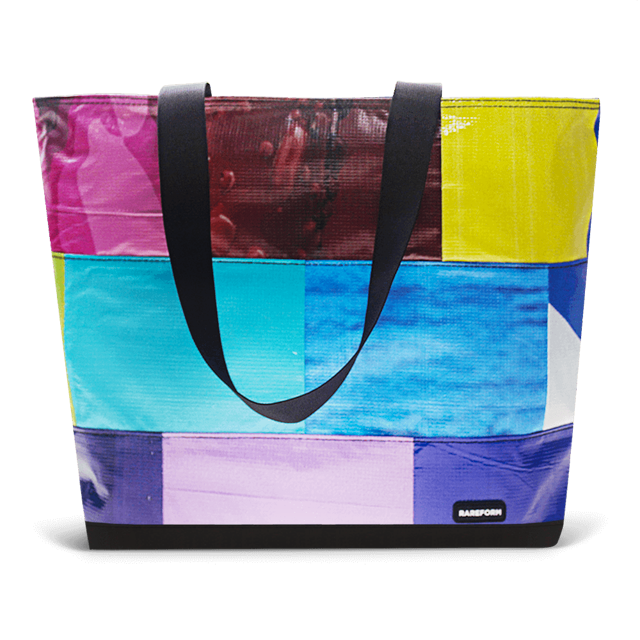 Patchwork Zippered Blake Tote
