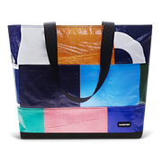 Patchwork Zippered Blake Tote