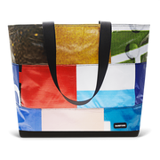 Patchwork Zippered Blake Tote