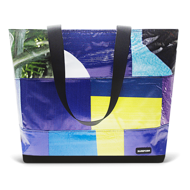 Patchwork Zippered Blake Tote