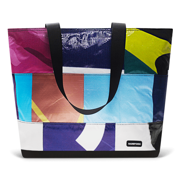 Patchwork Zippered Blake Tote