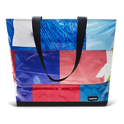 Patchwork Zippered Blake Tote