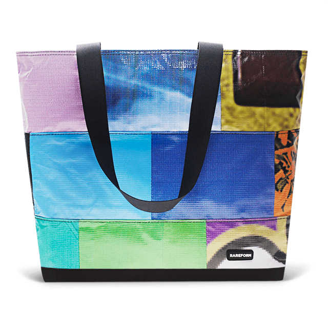 Patchwork Zippered Blake Tote