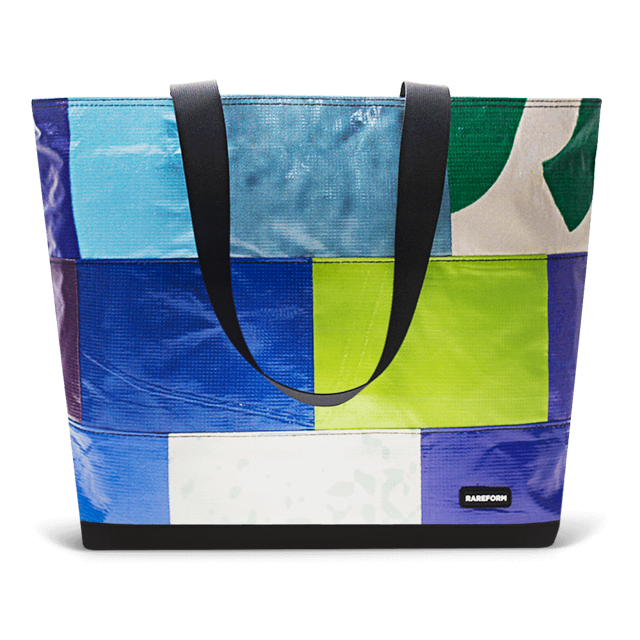 Patchwork Zippered Blake Tote