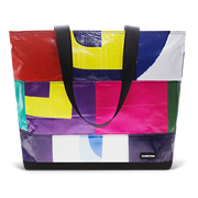Patchwork Zippered Blake Tote