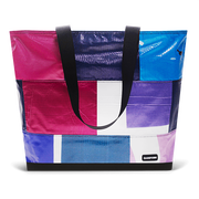 Patchwork Zippered Blake Tote