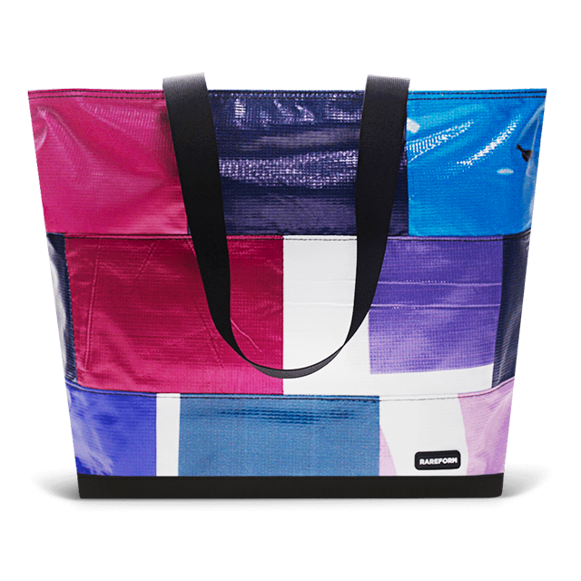 Patchwork Zippered Blake Tote